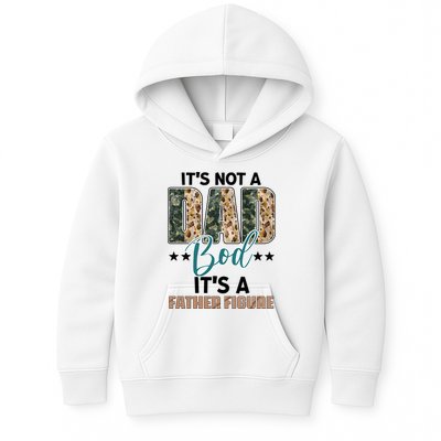 Father's Day It's Not A Dad Bod It's A Father Figure Camo Kids Hoodie