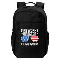 Fireworks Director If I Run You Run For 4th Of July Daily Commute Backpack