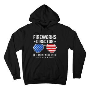 Fireworks Director If I Run You Run Tall Hoodie