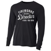 Fireworks Director I Run You Run | 4th Of July Cooling Performance Long Sleeve Crew