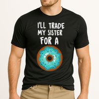 Funny Donut I'll Trade My Sister For A Donut Cooling Performance Crew T-Shirt