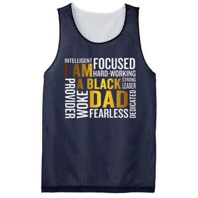 Fathers Day I Am Black Dad Black Father Black King Man Mesh Reversible Basketball Jersey Tank