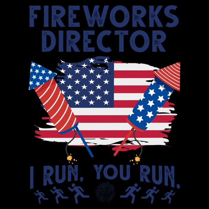 Fireworks Director I Run You Run 4th Of July Festive Mug