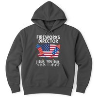 Fireworks Director I Run You Run 4th Of July Festive Hoodie