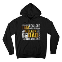 Father's Day I Am Black Dad Black Father Black King Man Hoodie