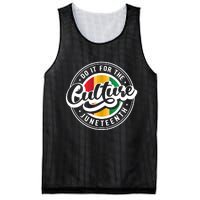 Funny Do It For The Culture Juneteenth Mesh Reversible Basketball Jersey Tank