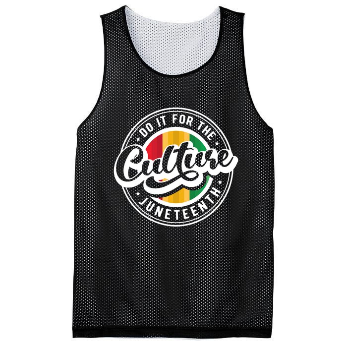 Funny Do It For The Culture Juneteenth Mesh Reversible Basketball Jersey Tank