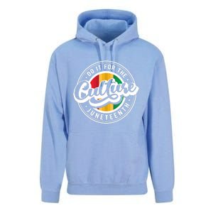 Funny Do It For The Culture Juneteenth Unisex Surf Hoodie