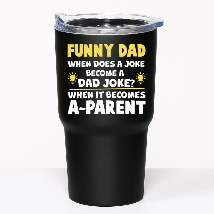 Funny Dad Joke When It Becomes A Parent Tumbler