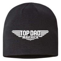 Fathers Day Jet Fighter Top Dad Maverick Sustainable Beanie