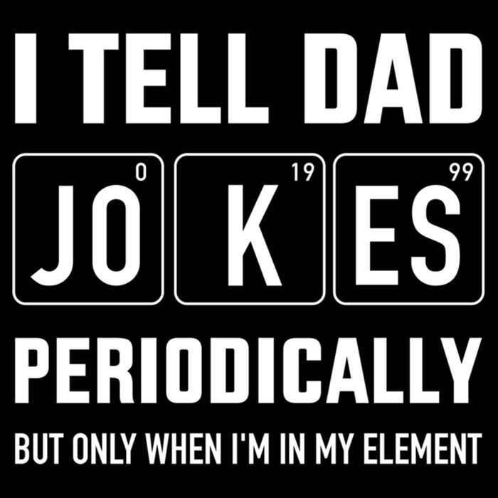 Funny Dad Jokes Periodically In Elet For Fathers Day Gift Cooling Performance Crew T-Shirt