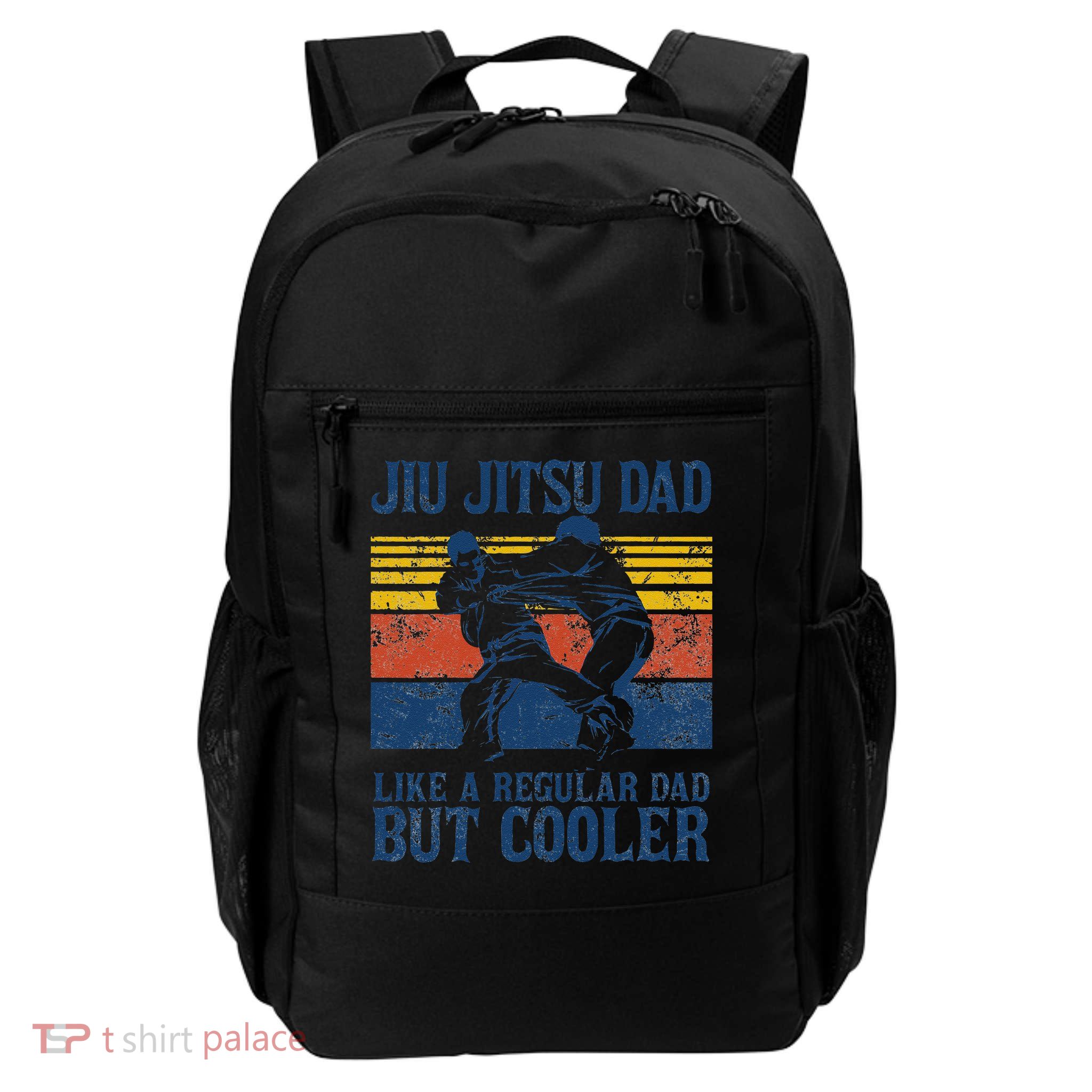 Father’s Day Jiu Jitsu Dad Training Father Vintage Funny Gift Backpack