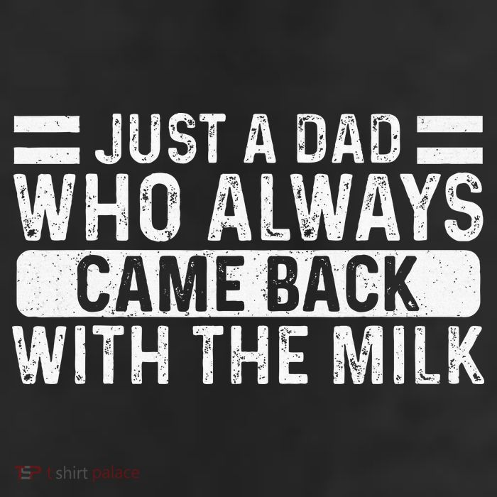 FatherS Day Just A Dad Who Always Came Back With The Milk Beanie