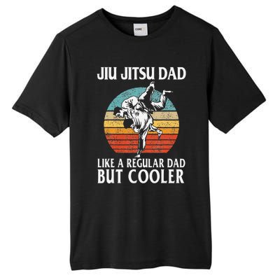 Father’s Day Jiu Jitsu Dad Training Father Vintage Funny Tall Fusion ChromaSoft Performance T-Shirt