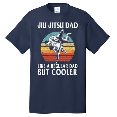 Father’s Day Jiu Jitsu Dad Training Father Vintage Funny Tall T-Shirt