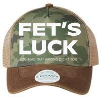 Funny Dad Joke Fet’s Luck You Read That Wrong Didn’t You Legacy Tie Dye Trucker Hat