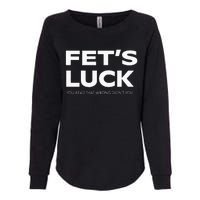 Funny Dad Joke Fet’s Luck You Read That Wrong Didn’t You Womens California Wash Sweatshirt