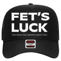 Funny Dad Joke Fet’s Luck You Read That Wrong Didn’t You Hat
