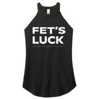 Funny Dad Joke Fet’s Luck You Read That Wrong Didn’t You Women's Perfect Tri Rocker Tank