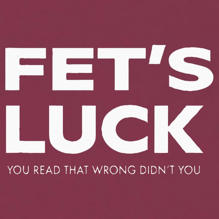 Funny Dad Joke Fet’s Luck You Read That Wrong Didn’t You 16oz Travel Tumbler