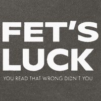 Funny Dad Joke Fet’s Luck You Read That Wrong Didn’t You Cotton Canvas Backpack