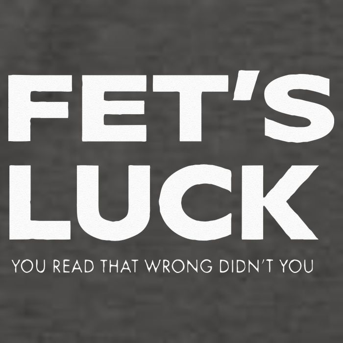 Funny Dad Joke Fet’s Luck You Read That Wrong Didn’t You Vector Backpack