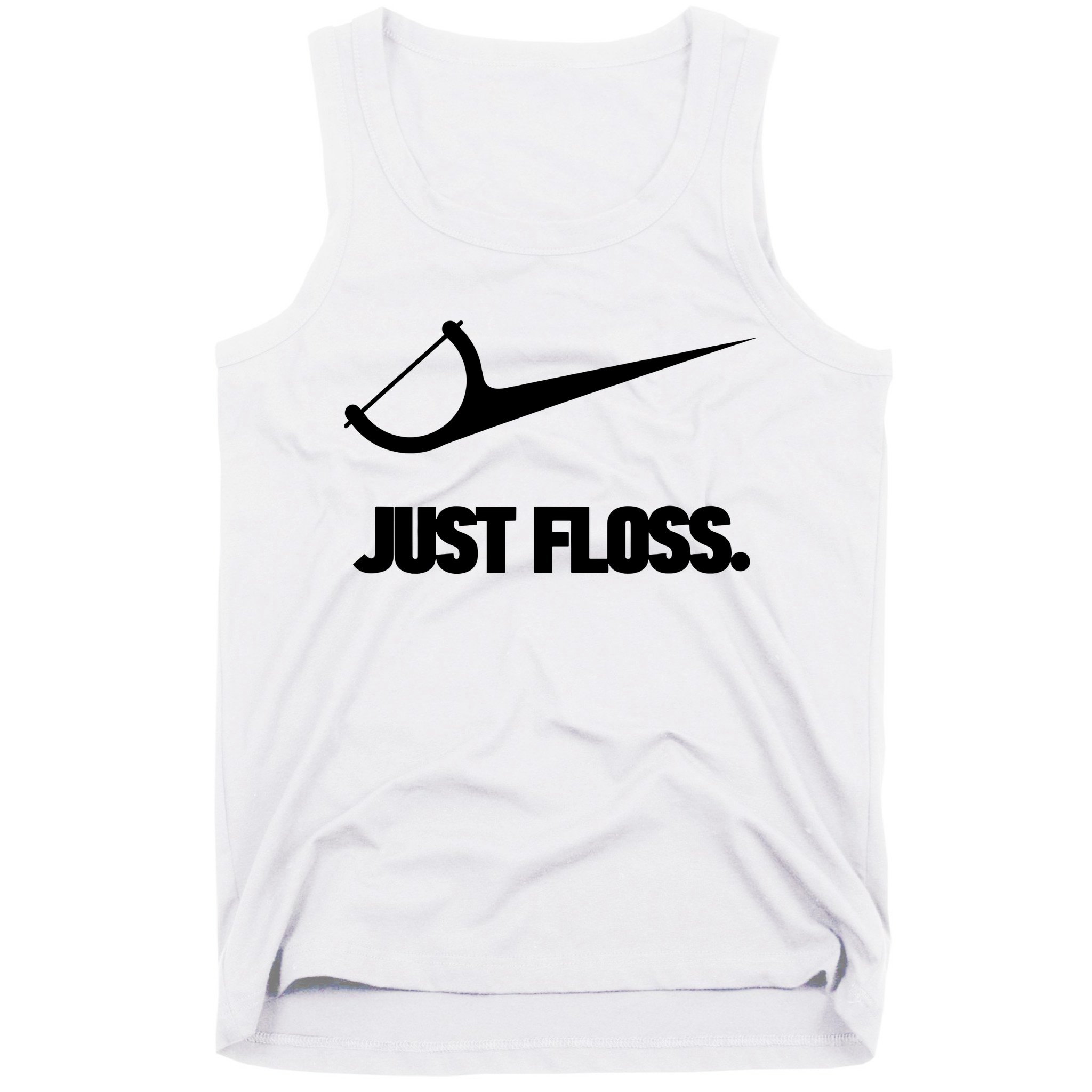 Funny Dentist Just Floss Dental Office Gift Tank Top