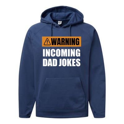 Funny Dad Jokes Design Funny Gift Performance Fleece Hoodie