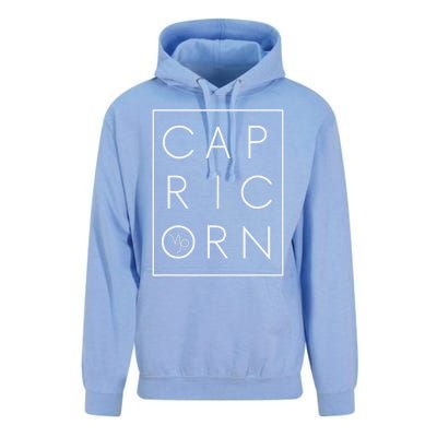 Funny December January birthday Zodiac sign retro Capricorn Unisex Surf Hoodie