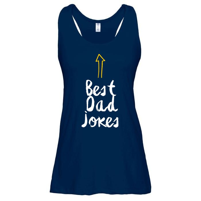 Funny Dad Jokes Gift For Fathers Day Ladies Essential Flowy Tank