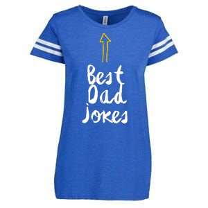 Funny Dad Jokes Gift For Fathers Day Enza Ladies Jersey Football T-Shirt