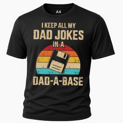 Funny Dad Jokes In Dad A Base Vintage For Fathers Day Performance Shirt