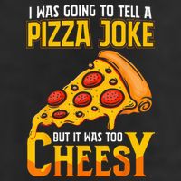 Funny Dad Joke Dad Joke Gift Pizza Joke 7 Panel Mesh Trucker Snapback Hat