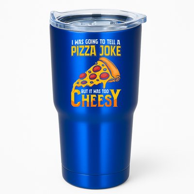 Funny Dad Joke Dad Joke Gift Pizza Joke Tumbler