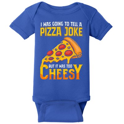 Funny Dad Joke Dad Joke Gift Pizza Joke Baby Bodysuit