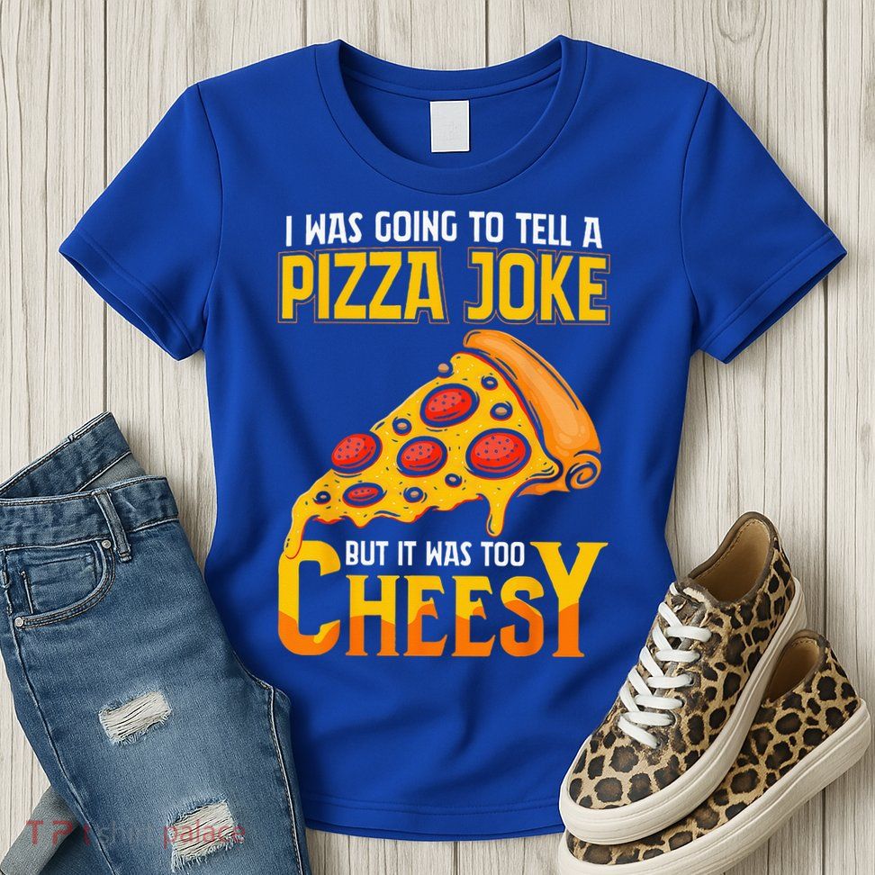 Funny Dad Joke Dad Joke Gift Pizza Joke Womens T-Shirt