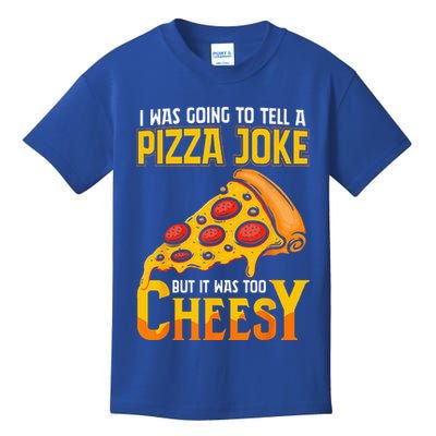 Funny Dad Joke Dad Joke Gift Pizza Joke Kids T-Shirt