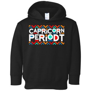 Funny December January birthday Zodiac sign retro Capricorn Toddler Hoodie