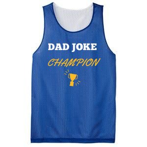 Funny Dad Joke Champion Gift Mesh Reversible Basketball Jersey Tank