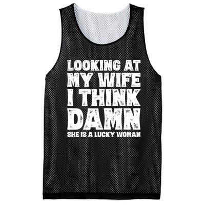 Funny Dad Joke Quote For Husband Father From Wife Mesh Reversible Basketball Jersey Tank