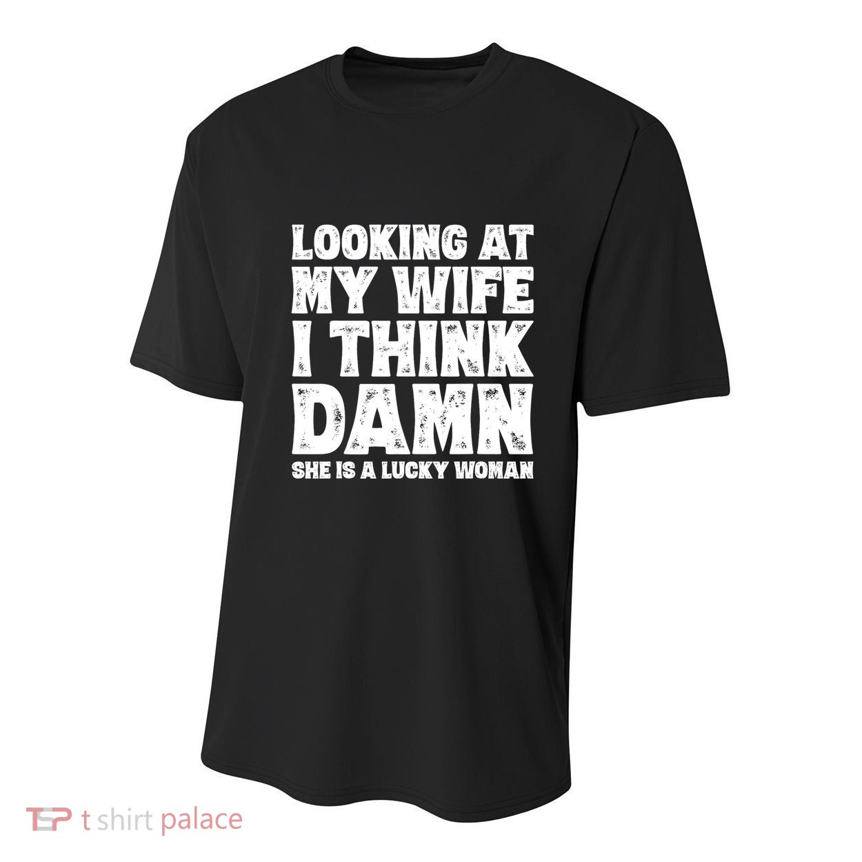 Funny Dad Joke Quote For Husband Father From Wife Youth Performance Sprint T-Shirt