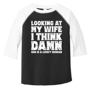 Funny Dad Joke Quote For Husband Father From Wife Toddler Fine Jersey T-Shirt