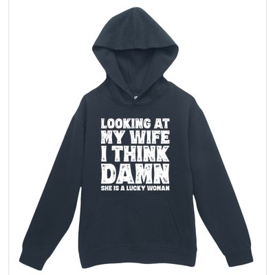 Funny Dad Joke Quote For Husband Father From Wife Urban Pullover Hoodie