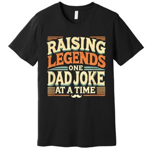 Funny Dad Joke From Funny Fathers Day Dad Premium T-Shirt