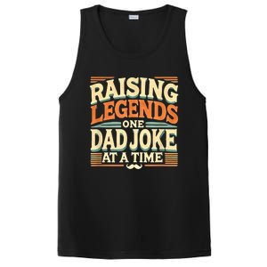 Funny Dad Joke From Funny Fathers Day Dad PosiCharge Competitor Tank