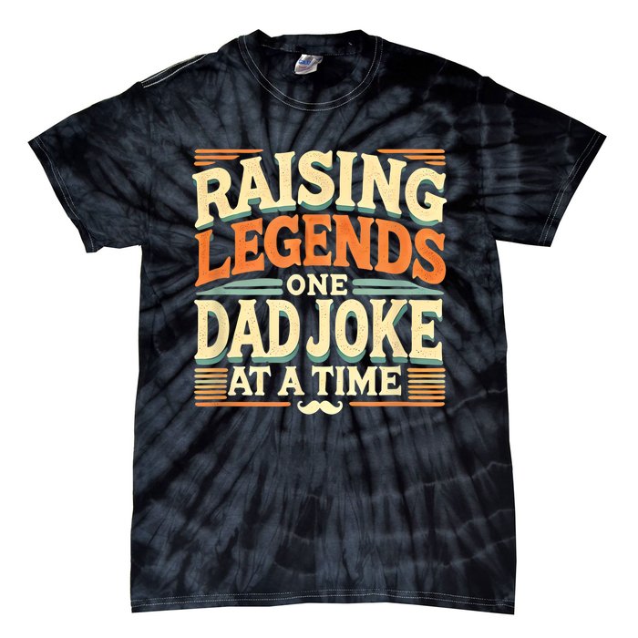 Funny Dad Joke From Funny Fathers Day Dad Tie-Dye T-Shirt