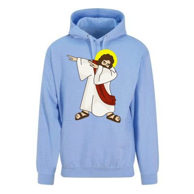 Funny Dabbing Jesus Christ Birthday Present For You Unisex Surf Hoodie