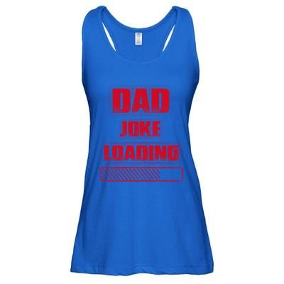 Funny Dad Joke Loading Grunge Distressed Cute Gift Ladies Essential Flowy Tank