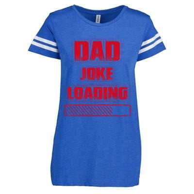 Funny Dad Joke Loading Grunge Distressed Cute Gift Enza Ladies Jersey Football T-Shirt