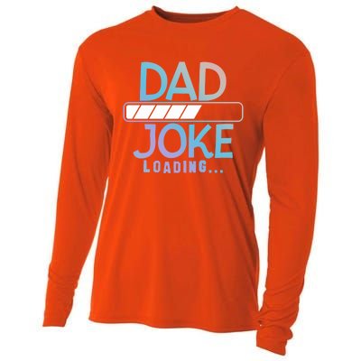 Funny Dad Jokes Dad Joke Loading Gift Cooling Performance Long Sleeve Crew